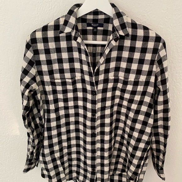 Madewell plaid shirt perfect for fall - Picture 3 of 6
